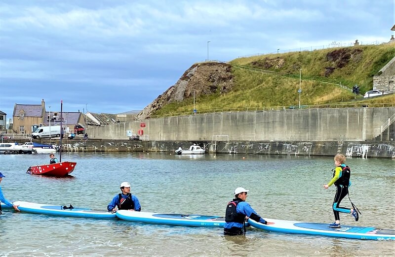 Paddle sports at Cullen Sea School