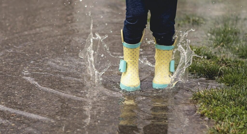 Take a walk in the April showers